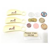 Vintage coins, Las Vegas casino items and more.