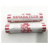 Rolled pennies. Nevada club.