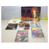 Assorted comics, coca cola metal car, DC promo