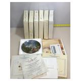 Furstenburg collector plates in boxes. Made in