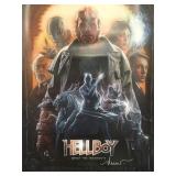 HellBoy. Signed poster. See pictures.