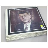 New old stock. Sealed JFK Record Memorial albums