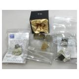 Pyrite, amber and more. Kalifano Las Vegas new.