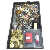 Hugo boss woman, costume jewelry and more.