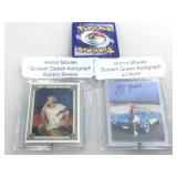 Collectible cards. Pokemon, Horror Movie scream