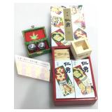 In box. Japanese sake set and more.