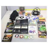 Electronics. PC games, cassette tapes and more.