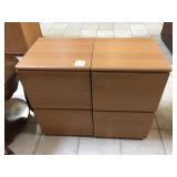 Pair of file cabinets