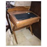 Antique Toddler desk, approx 1.5 ft long