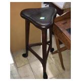Vintage wood stool