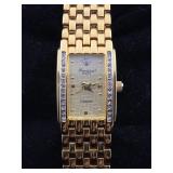 Precision quartz women watch by gruen. 15 mm