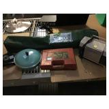 Polaroid printer copier soldering kit campstool