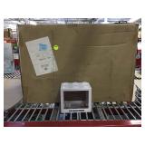 Box of empty Lego shaped banks