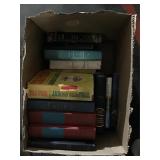 Box of books various titles and authors