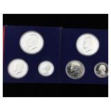 2-United states bicentennial Silver proof set