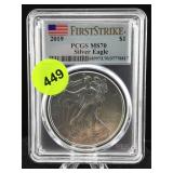 2019 Silver eagle PCGS MS70 PERFECT COIN !