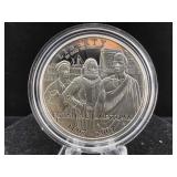 Silver Proof Jamestown coin commerative