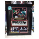 Floyd may weather framed picture