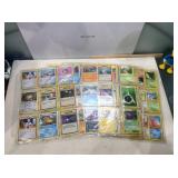 150 + Pokemon cards 12 sheets