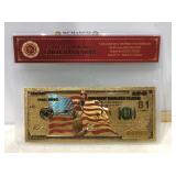 Kobe Bryant gold bank note