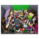Large tub of assorted legos