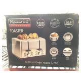 Professional Series 4 slice Toaster. New
