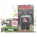 Cortland Portable tv in box and more