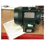 Toshiba Low voltage motor with instruction sheet.