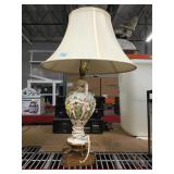 Ceramic Lamp with Shade