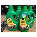 Pour and feed Miricle Gro.