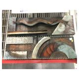Metal wall decor