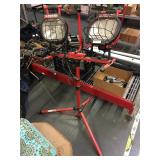 Husky dual work light w/tripod