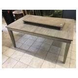 Wood dining table, Approx 5 ft long