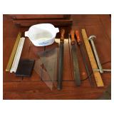 Assorted tools and more