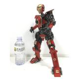 14in H Ironman Handmade Car Parts Sculpture. Two