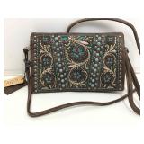 New Leather Crossbody Bag/ Clutch