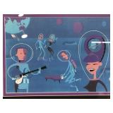 Josh Agle Shag Framed Print. 16x20