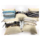 5 New Kalifano Multi-strand Bracelets