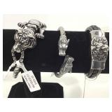 Three New Steel Hearts Bracelets from Kalifano.