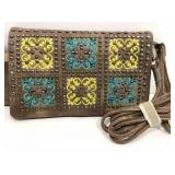 New Embellished Cross Body Bag/ Clutch.