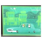 Josh Agle Shag Framed Print. 16x20