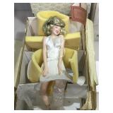 Marilyn Monroe Franklin Mint Doll. NIB.