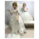 Ashton Drake dolls. NIB. Bride and summer dream.
