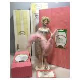 4 Paradise Galleries Treasury Collection Dolls.