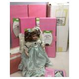 7  Paradise Galleries Treasury Collection Dolls.
