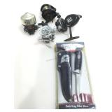 NIB 4in soft grip fillet knife with fishing