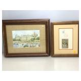 Framed Nippon 1971 penguins design and more.