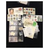 Assorted stamps
