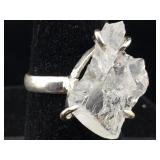 AGI certified sterling 28.60 Cts natural hermiker