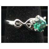 GGIL certified sterling 0.80 Cts blue diamond